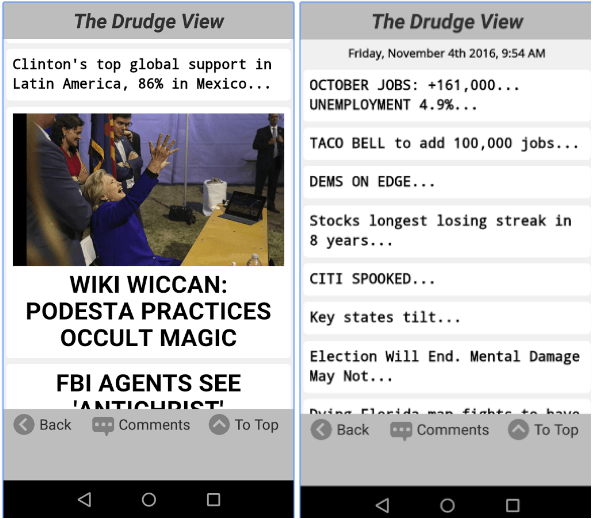 Download Drudge Report For Android Where To Find